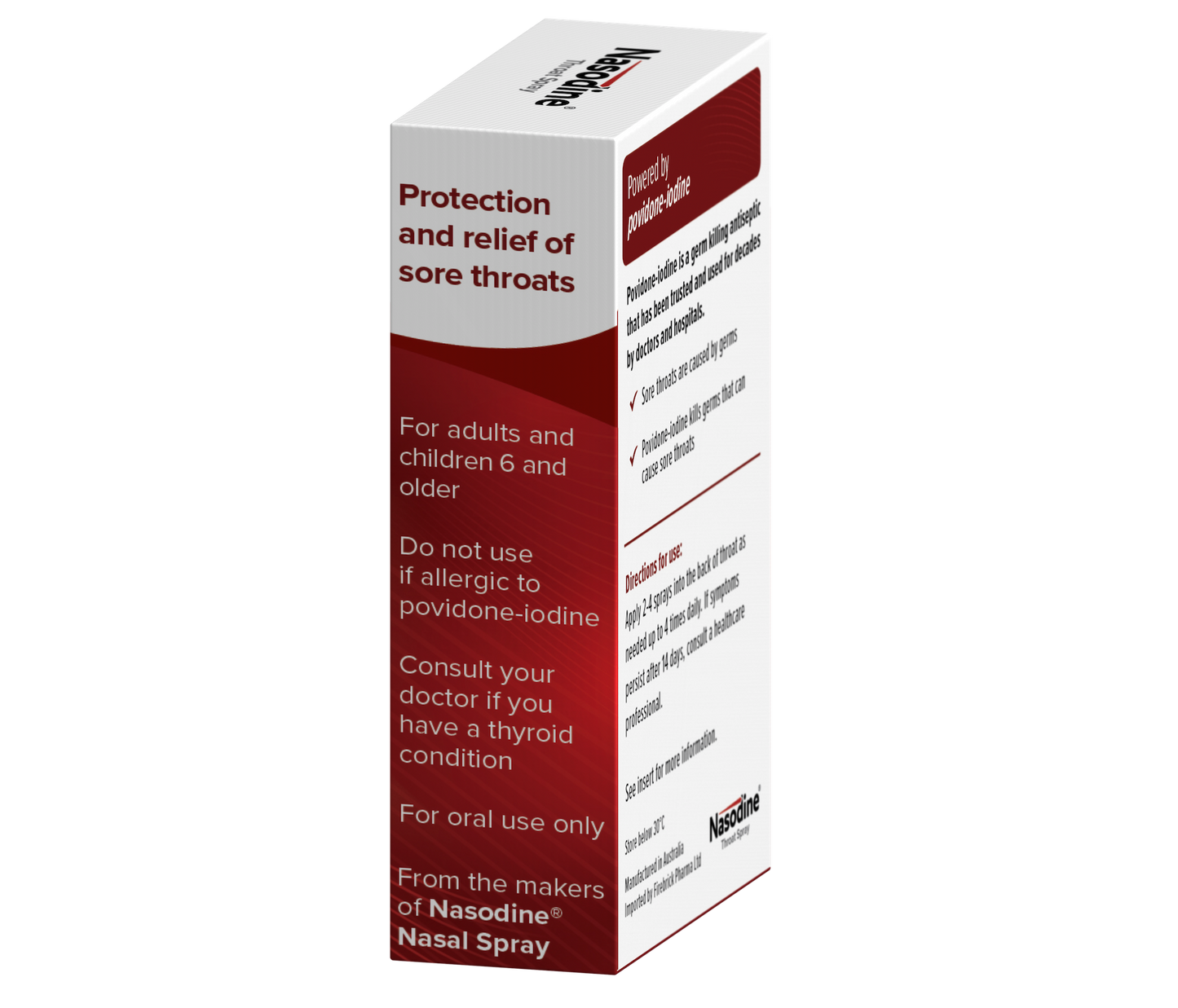 Nasodine® Throat Spray